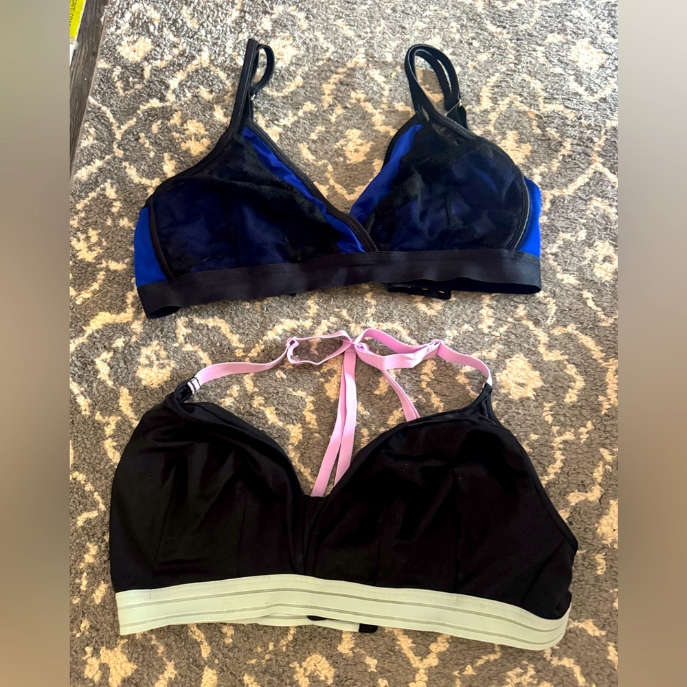 Cacique bralette set: 38D, 14-16